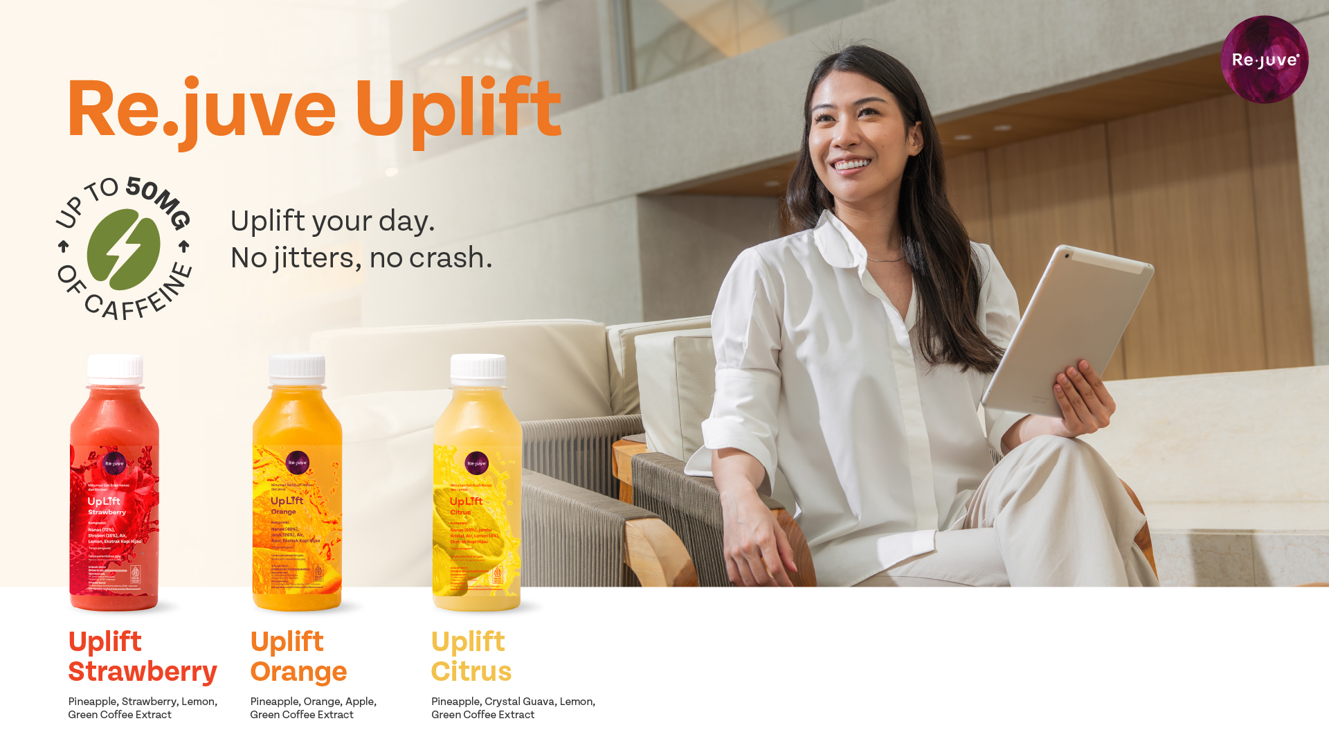 Uplift Your Day with Re.juve – with no jitters, no crash