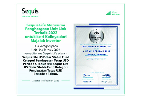 thumbnail for Sequis Life Won The Best Unit Link for the 4th Time